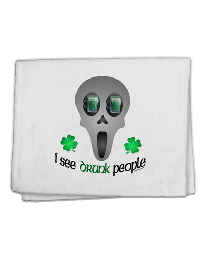 I See Drunk People 11&#x22;x18&#x22; Dish Fingertip Towel-Fingertip Towel-TooLoud-White-Davson Sales