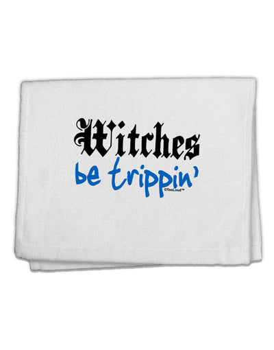 Witches Be Trippin Blue 11&#x22;x18&#x22; Dish Fingertip Towel-Fingertip Towel-TooLoud-White-Davson Sales