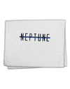 Planet Neptune Text Only 11&#x22;x18&#x22; Dish Fingertip Towel by TooLoud-Fingertip Towel-TooLoud-White-Davson Sales