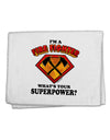 Fire Fighter - Superpower 11&#x22;x18&#x22; Dish Fingertip Towel-Fingertip Towel-TooLoud-White-Davson Sales