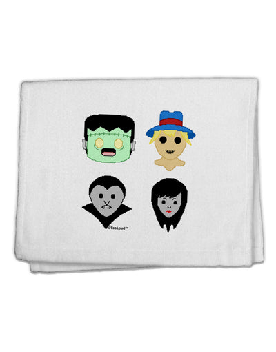 Cute Pixel Monsters 11&#x22;x18&#x22; Dish Fingertip Towel-Fingertip Towel-TooLoud-White-Davson Sales