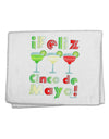 Margaritas - Mexican Flag Colors - Feliz Cinco de Mayo 11&#x22;x18&#x22; Dish Fingertip Towel by TooLoud-Fingertip Towel-TooLoud-White-Davson Sales