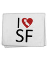 I Heart San Francisco 11&#x22;x18&#x22; Dish Fingertip Towel-Fingertip Towel-TooLoud-White-Davson Sales