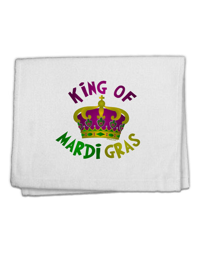 King Of Mardi Gras 11&#x22;x18&#x22; Dish Fingertip Towel-Fingertip Towel-TooLoud-White-Davson Sales