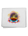 Festive Diya and Rangoli 11&#x22;x18&#x22; Dish Fingertip Towel by TooLoud-TooLoud-White-Davson Sales