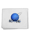 Planet Neptune Text 11&#x22;x18&#x22; Dish Fingertip Towel by TooLoud-Fingertip Towel-TooLoud-White-Davson Sales