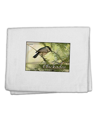 CO Chickadee with Text 11&#x22;x18&#x22; Dish Fingertip Towel-Fingertip Towel-TooLoud-White-Davson Sales