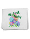 My First Easter Gel Look Print 11&#x22;x18&#x22; Dish Fingertip Towel-Fingertip Towel-TooLoud-White-Davson Sales