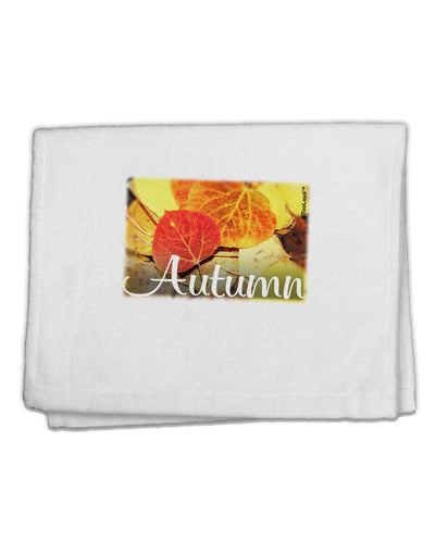 Colorado - Autumn Text 11&#x22;x18&#x22; Dish Fingertip Towel-Fingertip Towel-TooLoud-White-Davson Sales