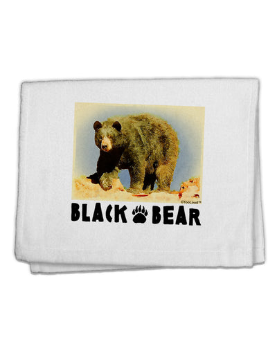 Black Bear Watercolor 11&#x22;x18&#x22; Dish Fingertip Towel-Fingertip Towel-TooLoud-White-Davson Sales