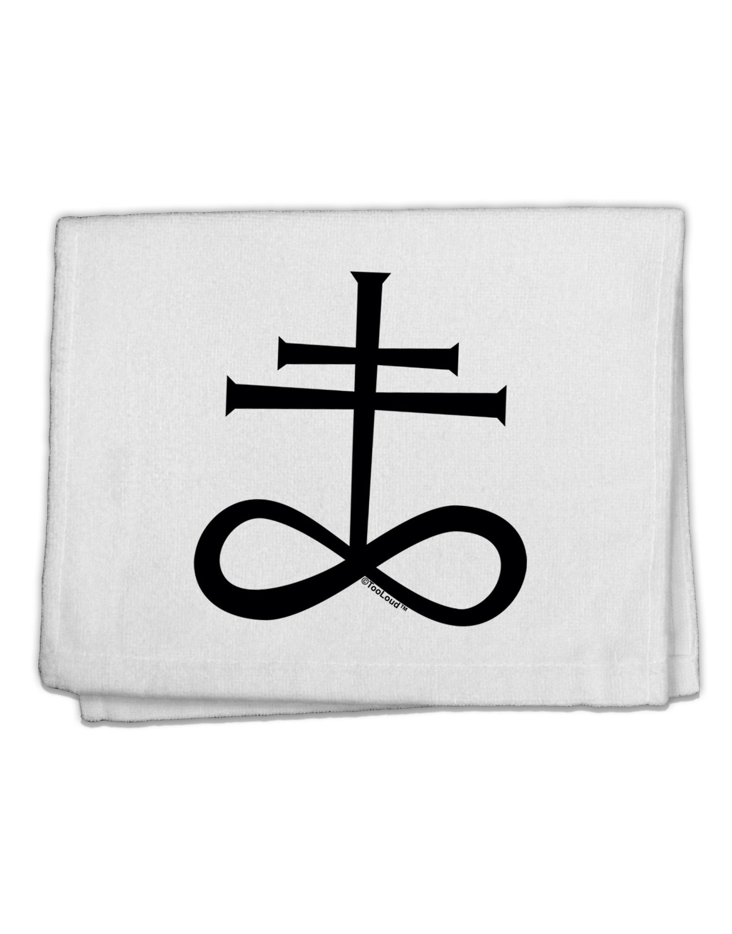 Sulphur Cross 11&#x22;x18&#x22; Dish Fingertip Towel-Fingertip Towel-TooLoud-White-Davson Sales