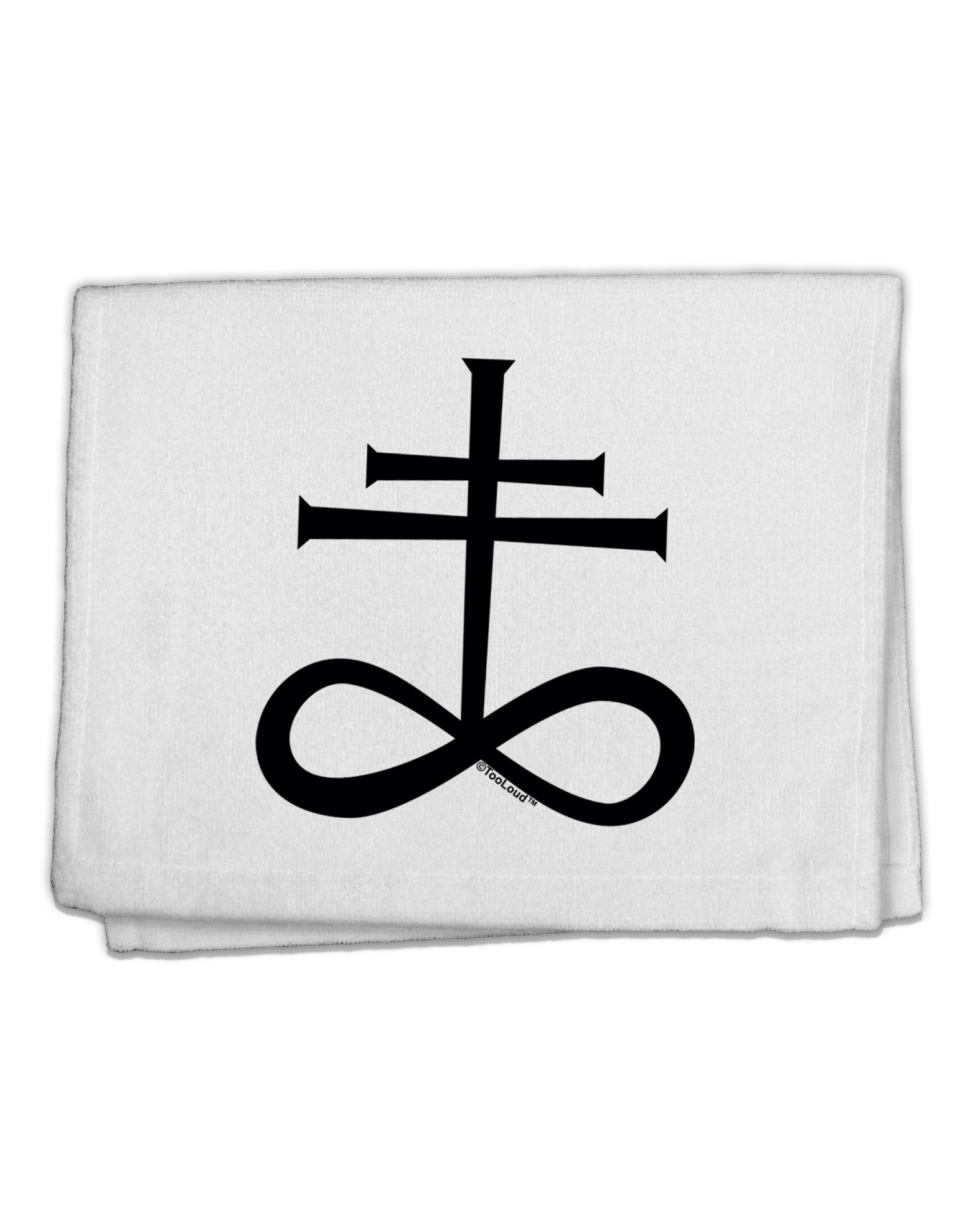 Sulphur Cross 11&#x22;x18&#x22; Dish Fingertip Towel-Fingertip Towel-TooLoud-White-Davson Sales