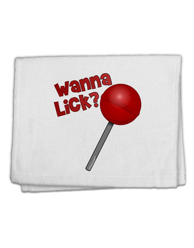 Wanna Lick Lollipop 11&#x22;x18&#x22; Dish Fingertip Towel-Fingertip Towel-TooLoud-White-Davson Sales