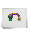 End Of The Rainbow - Beer 11&#x22;x18&#x22; Dish Fingertip Towel-Fingertip Towel-TooLoud-White-Davson Sales