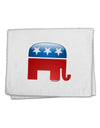 Republican Bubble Symbol 11&#x22;x18&#x22; Dish Fingertip Towel-Fingertip Towel-TooLoud-White-Davson Sales