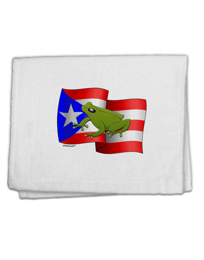 Puerto Rico Coqui 11&#x22;x18&#x22; Dish Fingertip Towel-Fingertip Towel-TooLoud-White-Davson Sales