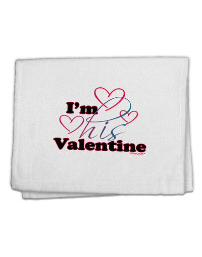 I'm HIS Valentine 11&#x22;x18&#x22; Dish Fingertip Towel-Fingertip Towel-TooLoud-White-Davson Sales