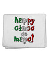 Happy Cinco de Mayo - Cactus Design 11&#x22;x18&#x22; Dish Fingertip Towel by TooLoud-Fingertip Towel-TooLoud-White-Davson Sales