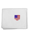 American Flag Faux Pocket Design 11&#x22;x18&#x22; Dish Fingertip Towel by TooLoud-Fingertip Towel-TooLoud-White-Davson Sales