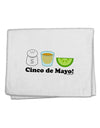 Cinco de Mayo Design - Salt Tequila Lime 11&#x22;x18&#x22; Dish Fingertip Towel by TooLoud-Fingertip Towel-TooLoud-White-Davson Sales