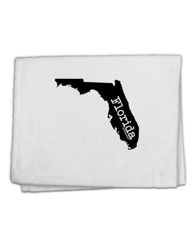 Florida - United States Shape 11&#x22;x18&#x22; Dish Fingertip Towel-Fingertip Towel-TooLoud-White-Davson Sales