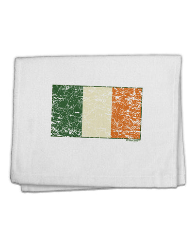 Distressed Irish Flag - Flag of Ireland 11&#x22;x18&#x22; Dish Fingertip Towel-Fingertip Towel-TooLoud-White-Davson Sales