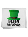 Little Leprechaun - St. Patrick's Day 11&#x22;x18&#x22; Dish Fingertip Towel by TooLoud-Fingertip Towel-TooLoud-White-Davson Sales