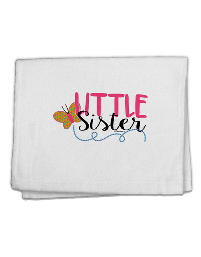 Little Sister 11&#x22;x18&#x22; Dish Fingertip Towel-Fingertip Towel-TooLoud-White-Davson Sales