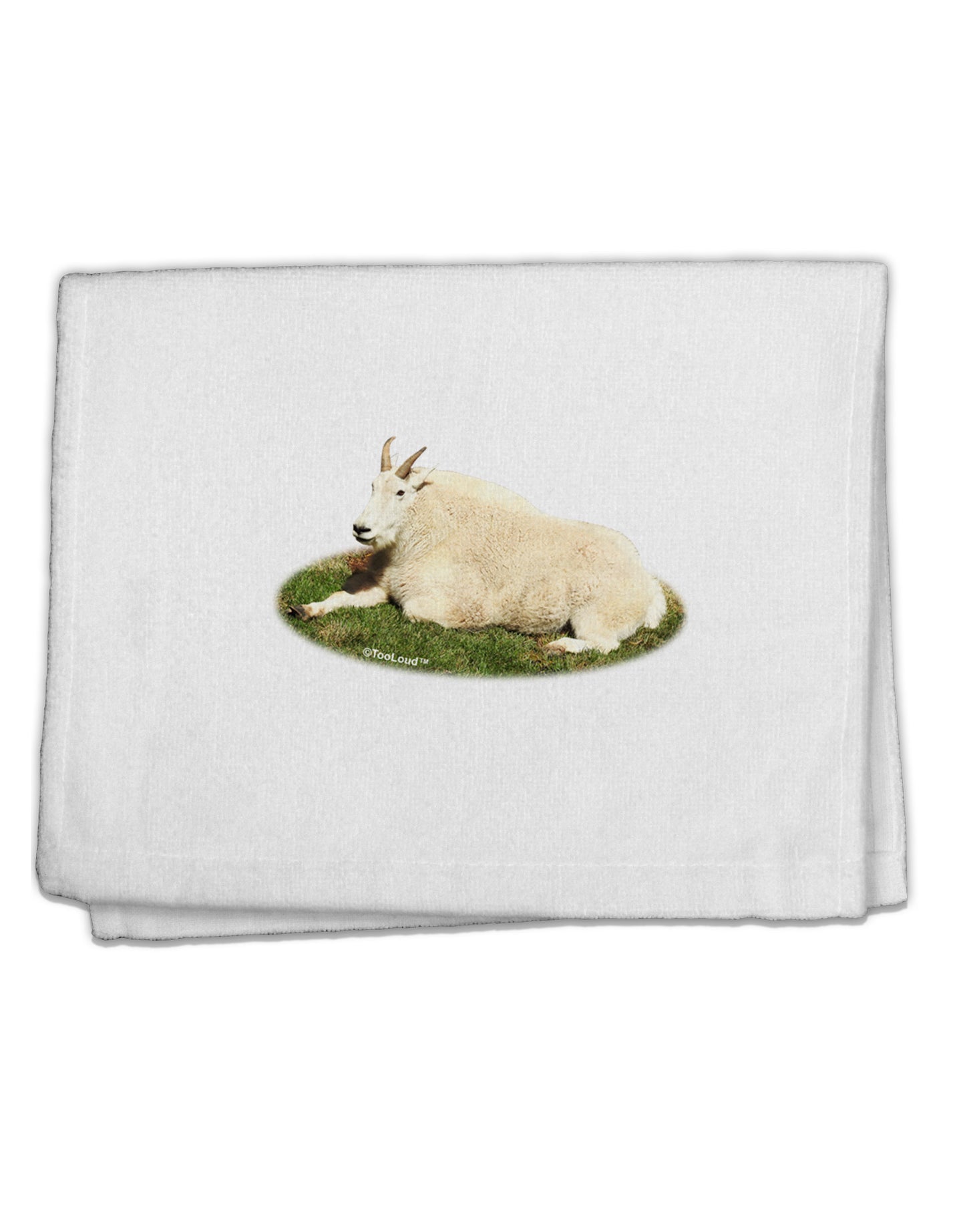 Ram Cutout 11&#x22;x18&#x22; Dish Fingertip Towel-Fingertip Towel-TooLoud-White-Davson Sales