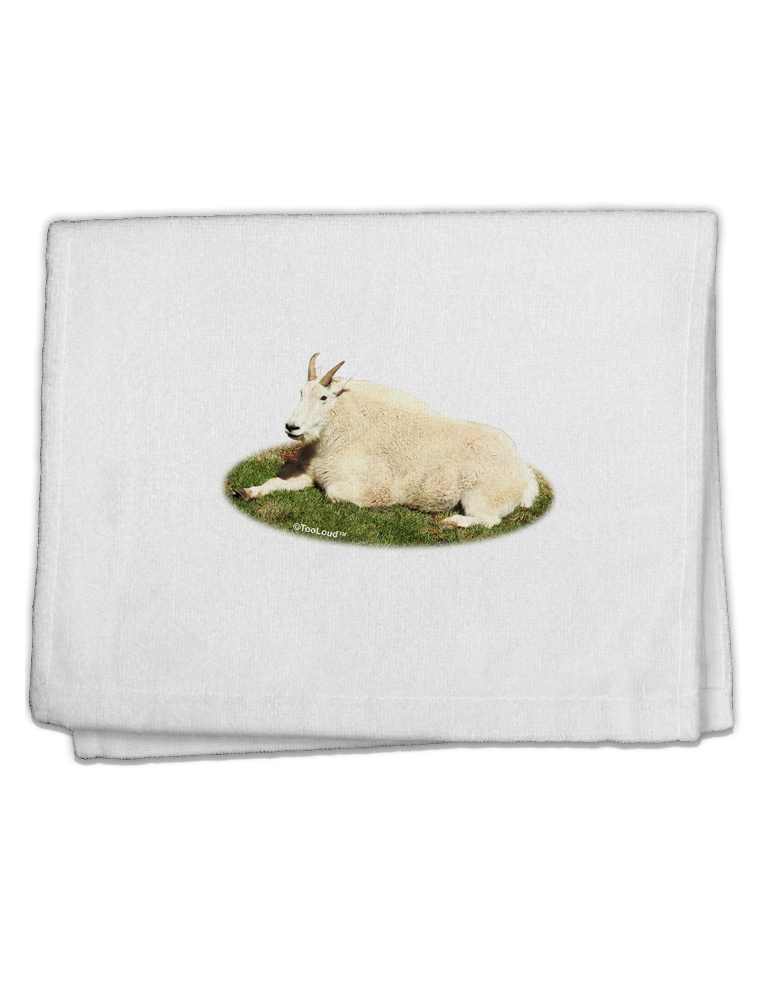 Ram Cutout 11&#x22;x18&#x22; Dish Fingertip Towel-Fingertip Towel-TooLoud-White-Davson Sales