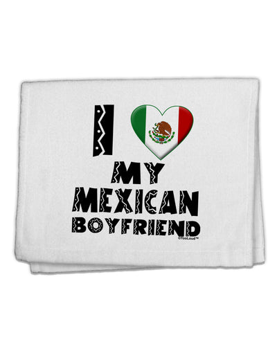 I Heart My Mexican Boyfriend 11&#x22;x18&#x22; Dish Fingertip Towel by TooLoud-Fingertip Towel-TooLoud-White-Davson Sales