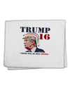 Trump - Hell Toupee 11&#x22;x18&#x22; Dish Fingertip Towel-Fingertip Towel-TooLoud-White-Davson Sales