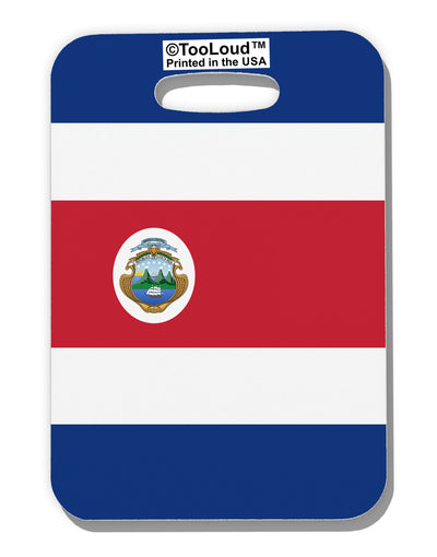 Costa Rica Flag AOP Luggage Tag Dual Sided All Over Print-Luggage Tag-TooLoud-White-One Size-Davson Sales