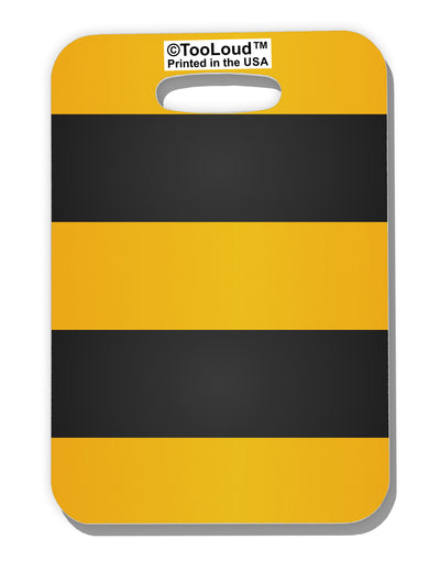 Bee Stripe Costume Luggage Tag Dual Sided All Over Print-Luggage Tag-TooLoud-White-One Size-Davson Sales