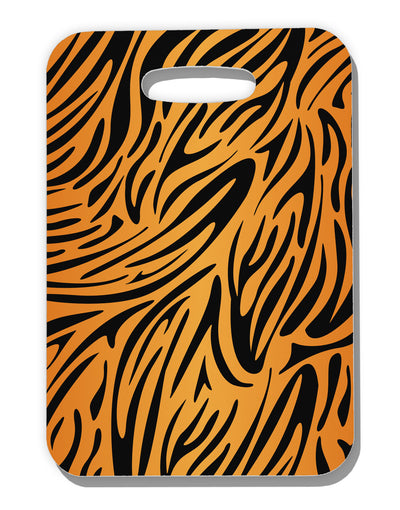 Tiger Print Luggage Tag Single Side All Over Print-Luggage Tag-TooLoud-White-One Size-Davson Sales