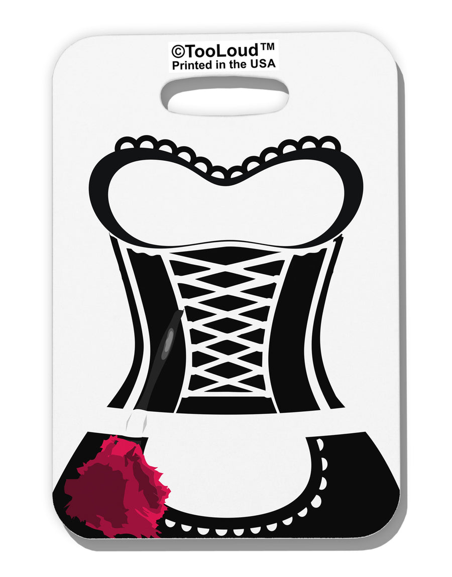 French Maid AOP Luggage Tag Dual Sided All Over Print-Luggage Tag-TooLoud-White-One Size-Davson Sales