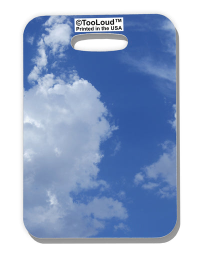 Clouds All Over Luggage Tag Dual Sided All Over Print-Luggage Tag-TooLoud-White-One Size-Davson Sales