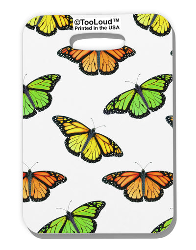 Monarch Butterflies AOP Luggage Tag Single Side All Over Print-Luggage Tag-TooLoud-White-One Size-Davson Sales