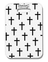 Christian Crosses Luggage Tag Dual Sided All Over Print-Luggage Tag-TooLoud-White-One Size-Davson Sales