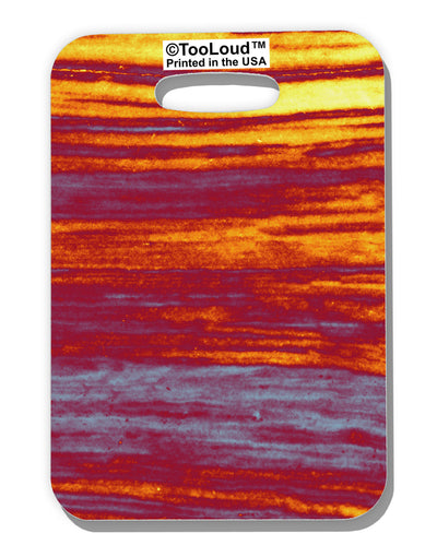 Ocean Sunset Abstract Luggage Tag Dual Sided All Over Print by-Luggage Tag-TooLoud-White-One Size-Davson Sales