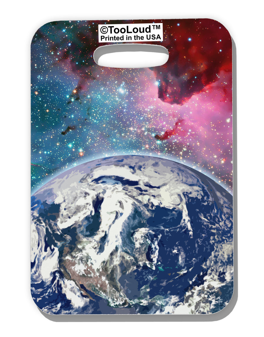 Fantasy Galactic Earth All Over Luggage Tag Dual Sided All Over Print-Luggage Tag-TooLoud-White-One Size-Davson Sales