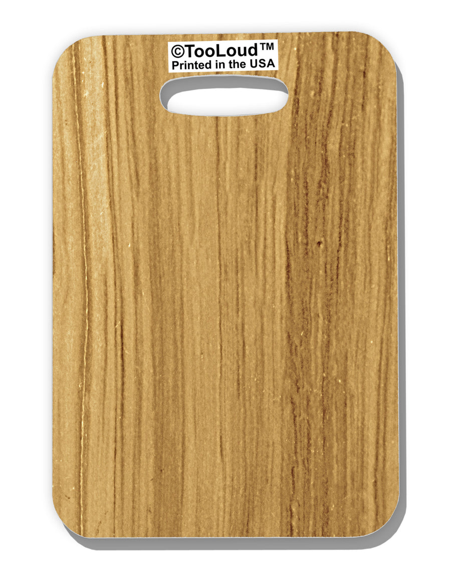 Light Wood Look Luggage Tag Dual Sided All Over Print by-Luggage Tag-TooLoud-White-One Size-Davson Sales