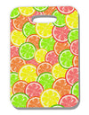 Colorful Citrus Fruits Luggage Tag Single Side All Over Print-Luggage Tag-TooLoud-White-One Size-Davson Sales