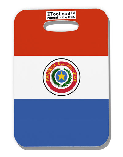 Paraguay Flag AOP Luggage Tag Single Side All Over Print-Luggage Tag-TooLoud-White-One Size-Davson Sales
