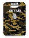 Veteran Dog Tags Luggage Tag Single Side All Over Print-Luggage Tag-TooLoud-White-One Size-Davson Sales