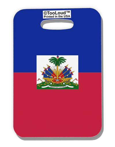 Haiti Flag AOP Luggage Tag Single Side All Over Print-Luggage Tag-TooLoud-White-One Size-Davson Sales