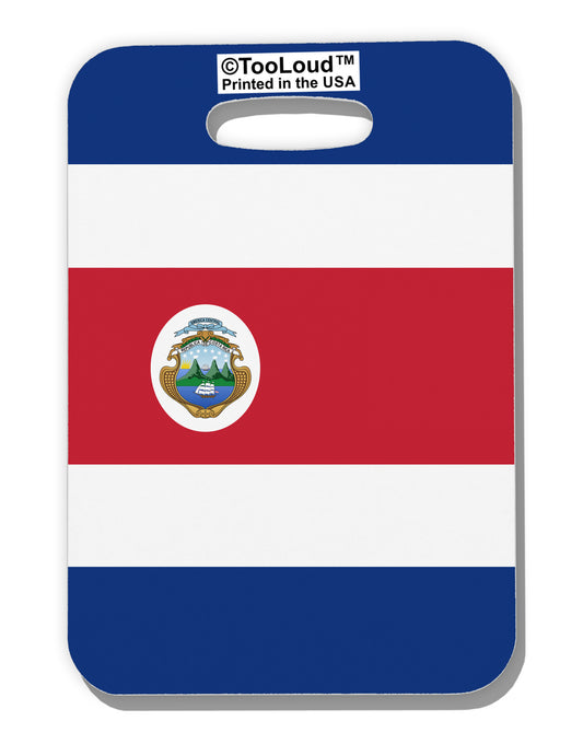 Costa Rica Flag AOP Luggage Tag Single Side All Over Print-Luggage Tag-TooLoud-White-One Size-Davson Sales