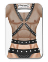 Male Bondage Costume All Over Luggage Tag Dual Sided All Over Print by TooLoud-Luggage Tag-TooLoud-White-One Size-Davson Sales