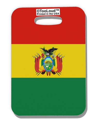 Bolivia Flag AOP Luggage Tag Single Side All Over Print-Luggage Tag-TooLoud-White-One Size-Davson Sales