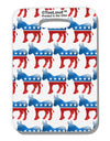 Democratic Symbol All Over Luggage Tag Dual Sided All Over Print-Luggage Tag-TooLoud-White-One Size-Davson Sales